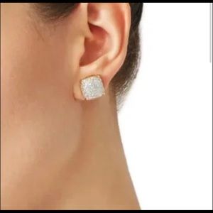 Kate Spade Opal Glitter earrings - square stud